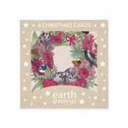 Boxed Christmas Cards | Square | Flourishing Wreath